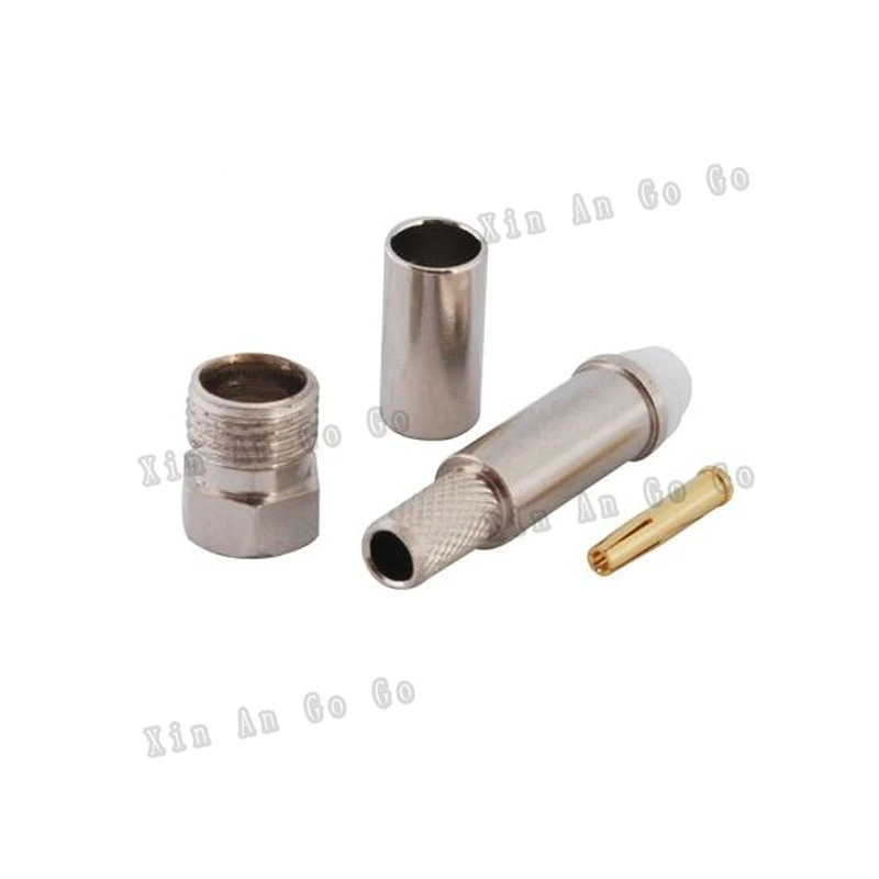 FME Женский обжимной ВЧ коаксиальный разъем Джек прямо обжимные клещи для RG58 RG142