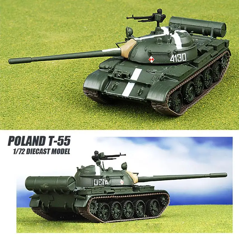 Польша T-55 1/72 литая под давлением модель готовой Танк IXO |