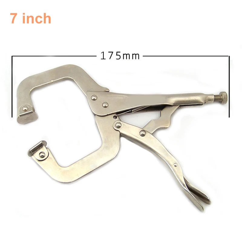 Прямая поставка легированная сталь C-образный зажим Блокировка ручки сварочные