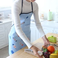 baking cooking lace apron korean fashion simple kitchen waterproof and oil proof anti fouling smock women apron