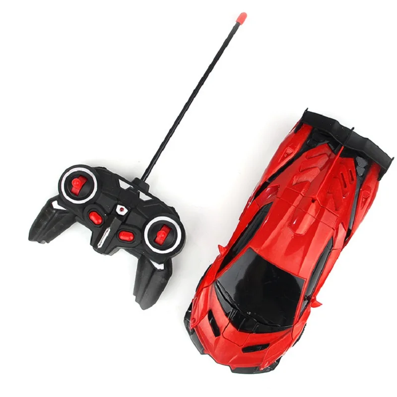 2 в 1 RC автомобиль роботы-трансформеры детская игрушка со светом дистанционного