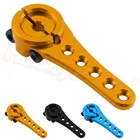 Радиоуправляемый автомобиль рулевой сервогудок руль 25T зубцы Длинные для масштаба 110 18 15 Nitro включениевнедорожник монстр-Трак багги