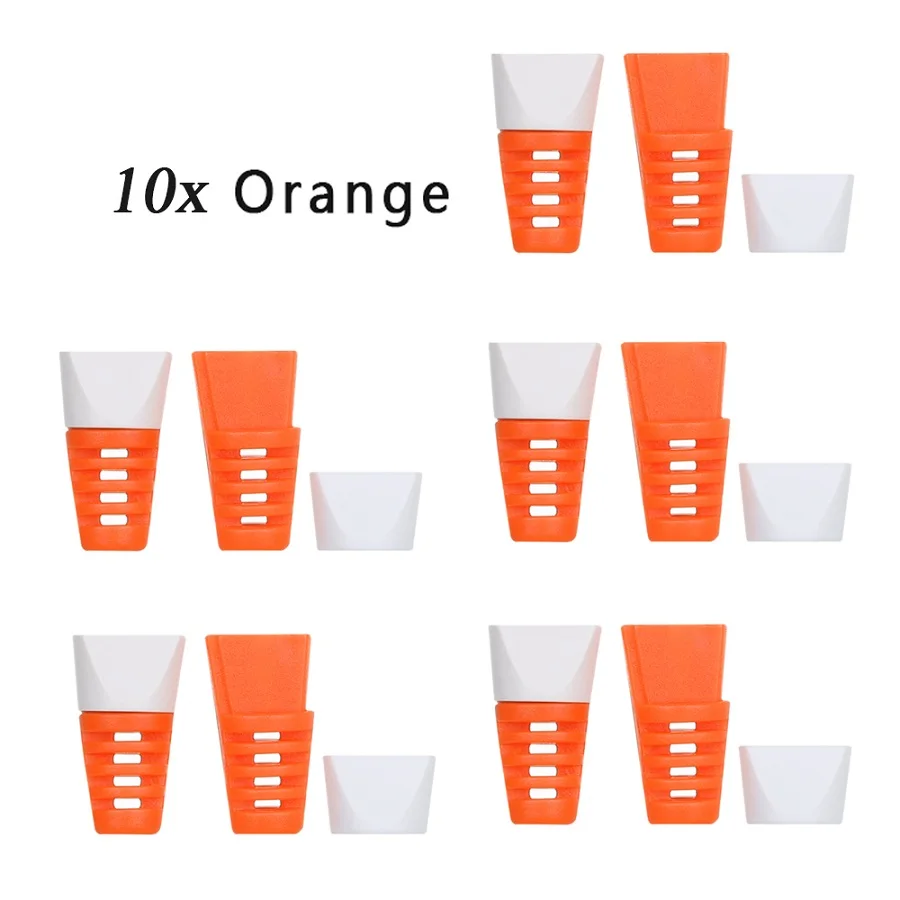 orange 10PCS 10 шт кабель протектор моталки линии передачи данных чехол Веревка Защита пружинный шпагат для iPhone Android USB наушники чехол с изображением животного - Цвет: orange 10PCS