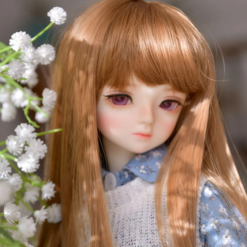 Новое поступление 1/4 BJD кукла SD модная модель HODOO резиновая с макияжем для девочки