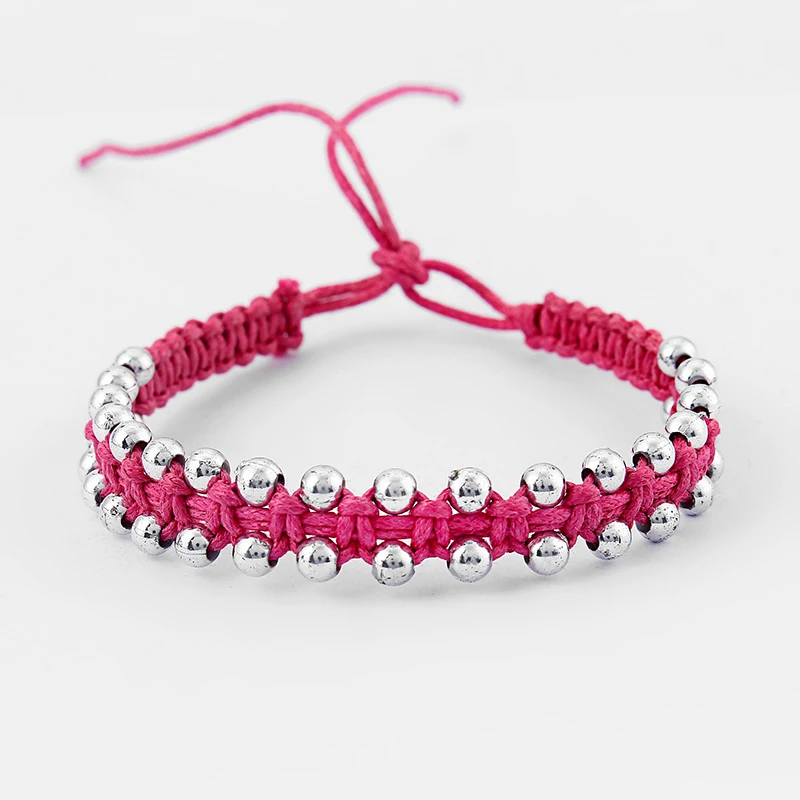 (8 шт./лот) модные разноцветные плетеные браслеты дружбы ручной работы с