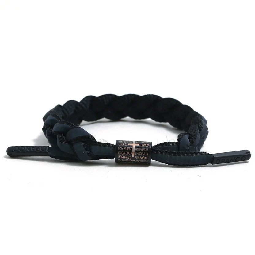 B01808 Black Cross Модный браслет для пары, браслет для мужчин и женщин, очаровательный Плетеный шнурок, ручная бижутерия, Прямая поставка - Окраска металла: B01808 Black Cross