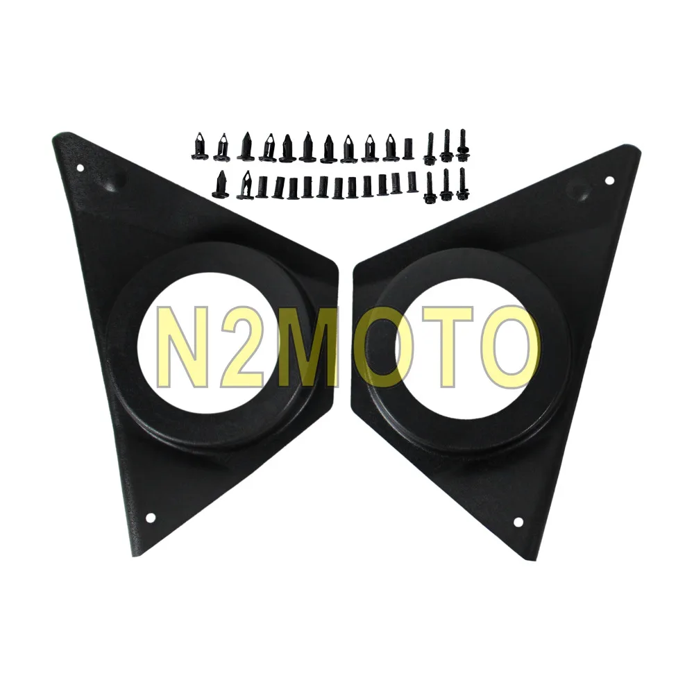 Для Polaris ACE 570 900 RZR XP1K 1000 S черный 2 шт набор дверных динамиков Pod 6 1/2 &quotSpeaker s 2014
