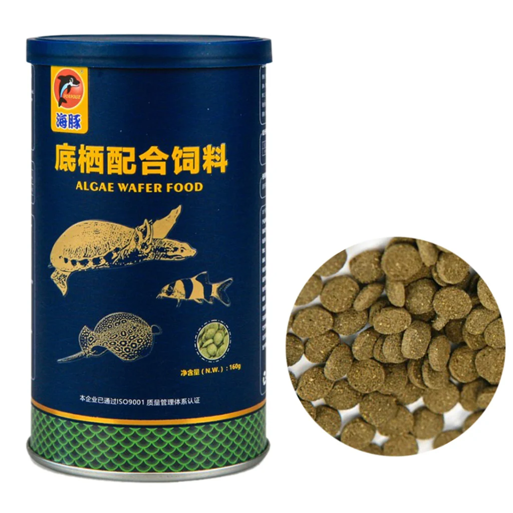 Спирулина вегетарианские водоросли таблетки еда для рыб корм тропических