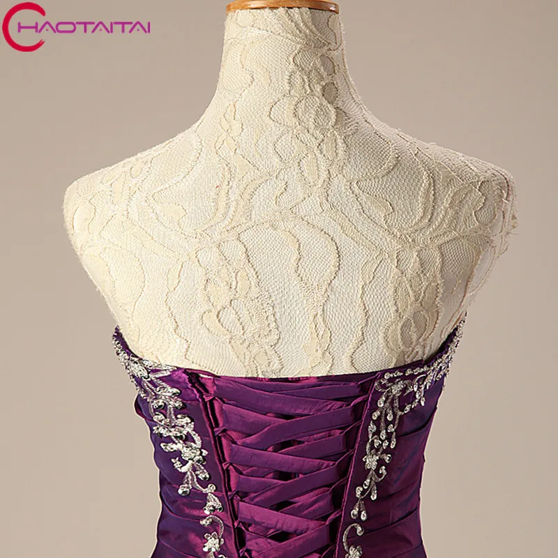 Темно фиолетовый бальное платье платья для выпускного вечера 2018 рукавов из