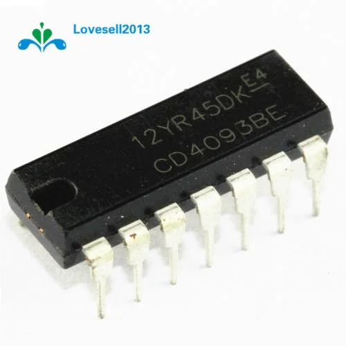 

Чип IC CD4093 CD4093BE 4093 DIP-14, 10 шт.