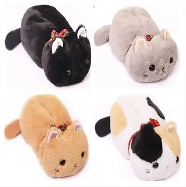 Японские ботинки кошка песок мешок бобовая Салфетка Бумажная Обложка Милая