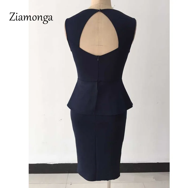 Ziamonga размера плюс Vestidos летнее женское платье черное облегающее кружевное миди