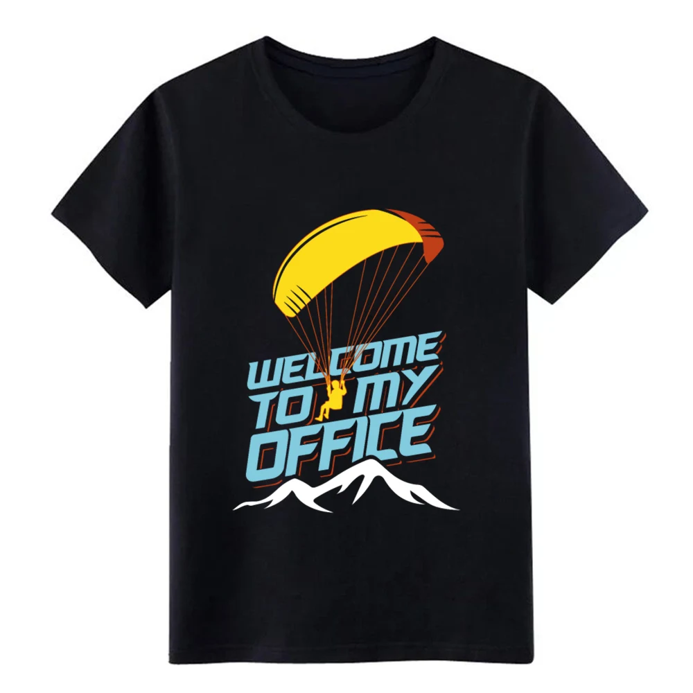 Рубашка с капюшоном и круглым вырезом для офиса от бренда &quotparaglider welc ome to my office&quot