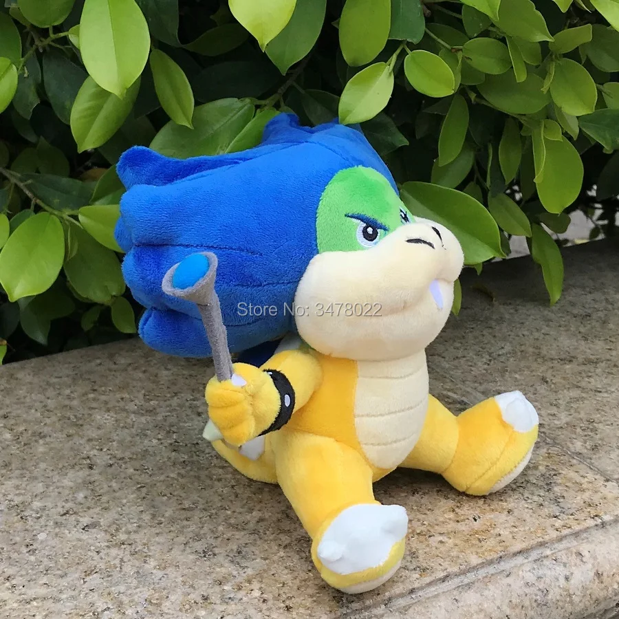 Плюшевая игрушка Koopalings человеческий копа 7 дюймов Bowser Son мягкая кукла