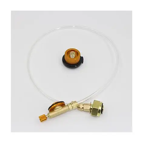 Package 2 YINGTOUMAN Camping Stove Propane Refill Adapter Gas Burner LPG Flat Cylinder Tank Coupler Bottle Adapter Safe Save for Russia - Цвет: Package 2