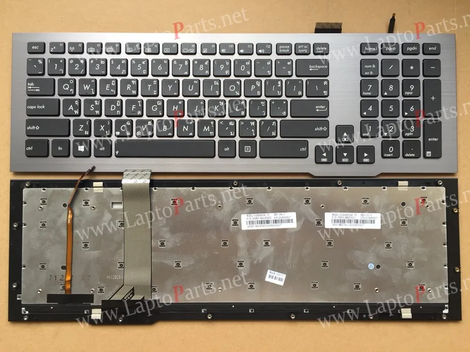 SW Швейцарский клавиатура с подсветкой для Asus 0KN0-MB1SF11 G75 G75VW G75VX G75VM клавиатура с подсветкой рамка для ноутбука клавиатура