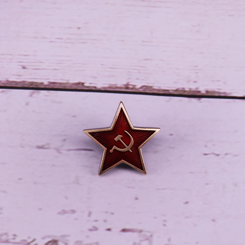 Русская Советская Красная армия звезда шляпа значок | Украшения и аксессуары