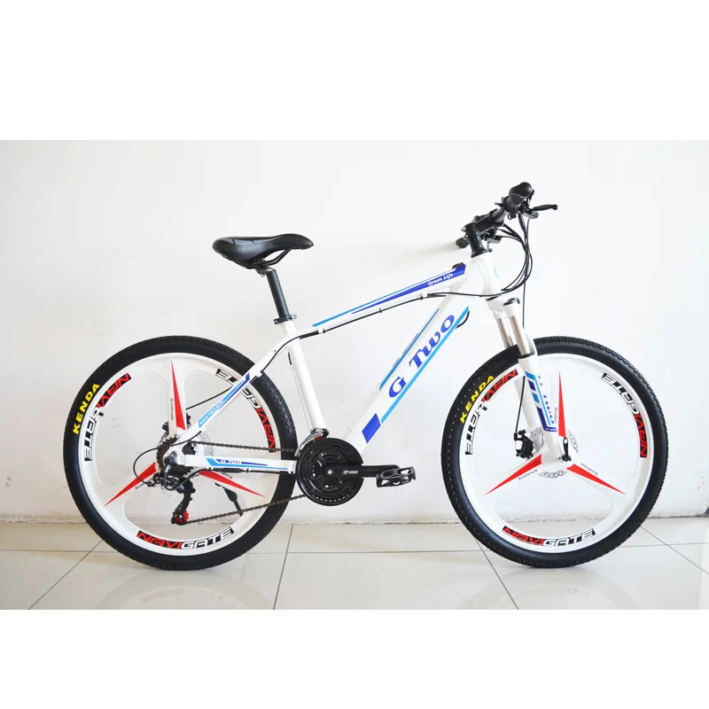 26 ''21 скоростной электровелосипед горный велосипед, 48V 9Ah встроенный литиевый аккумулятор, 350W бесщеточный мотор, рама из алюминиевого сплава - Цвет: White B