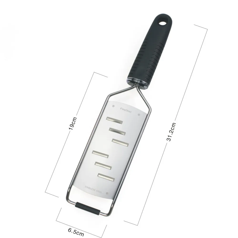 Finether Профессиональная Большая бритва Терка Коммерческая нержавеющая сталь