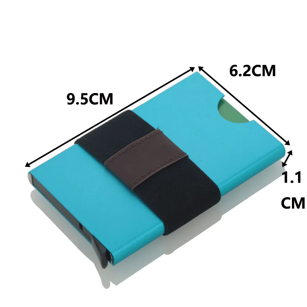 2019 новый алюминиевый держатель для карт мужчин RFID blcok чтения кредитных