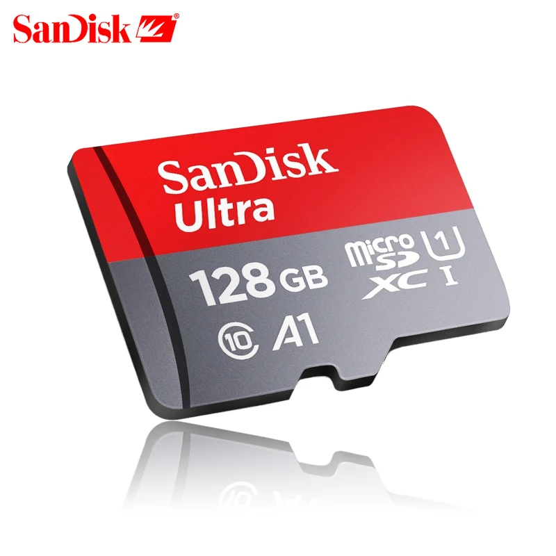 Карта памяти SanDisk Ultra 128 ГБ TF-карта 100 МБ/с./с microSDHC/micro SDXC | Компьютеры и офис