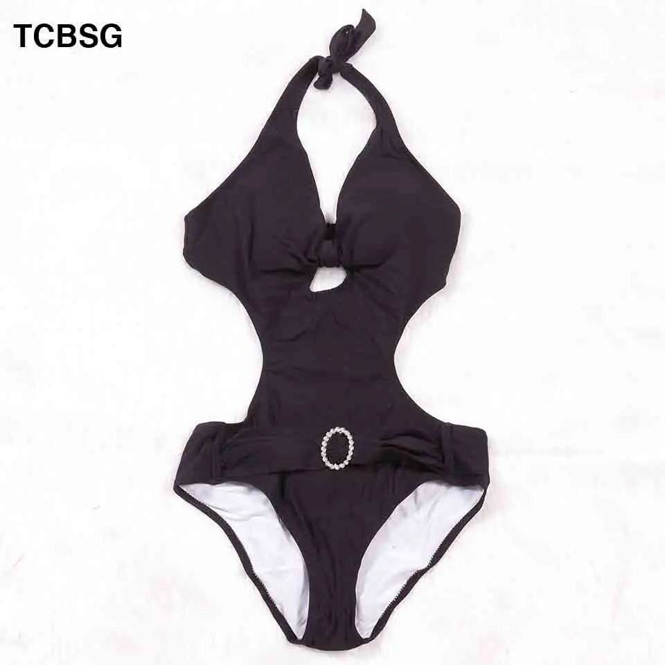 TCBSG новинка 2019 сексуальный цельный купальник женский купальный костюм Ретро