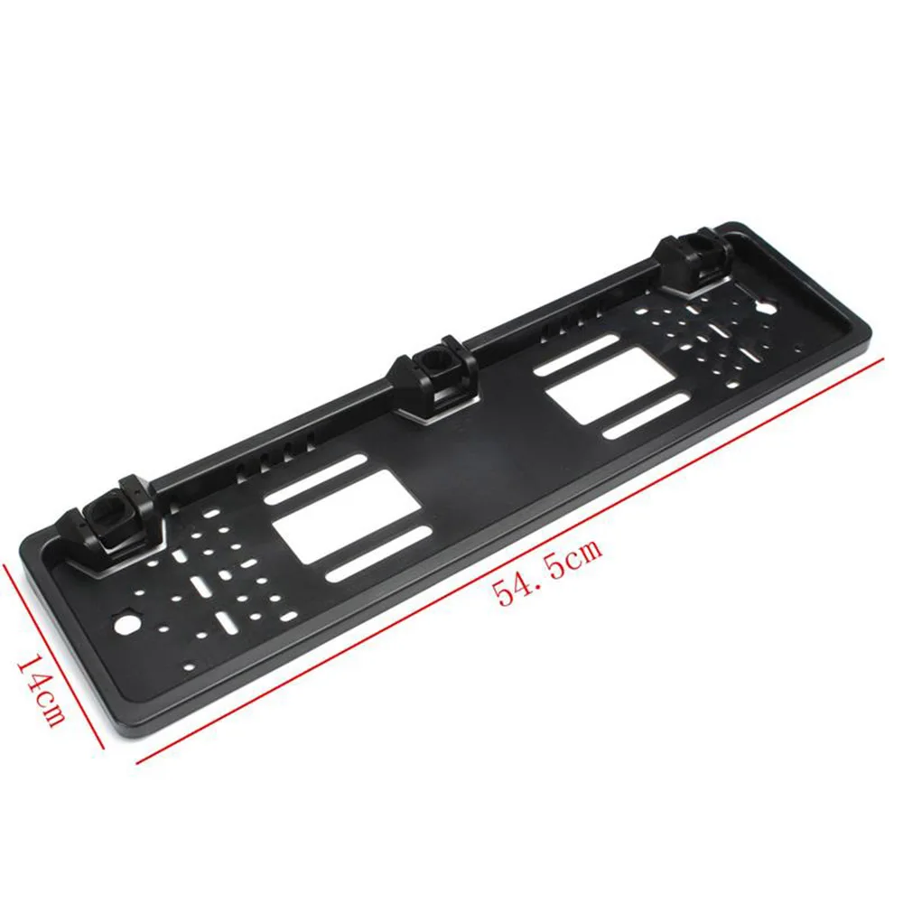 Car LED reversing radar parking sensor system with 3 ultrasonic sensors on the frame of EU plate | Автомобили и мотоциклы