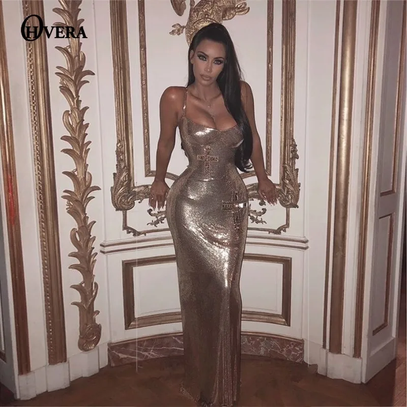 Женское платье макси с открытыми плечами Ohvera Kim Kardashian элегантные вечерние платья