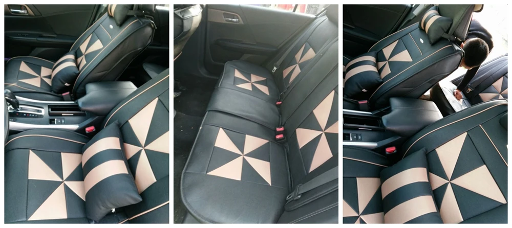 Сиденья для Honda подходит для CIVIC Accord идеально подходит для Suzuki Swift/Suzuki sx4 Fiat Punto Защитные чехлы для сидений, сшитые специально для Toyota corolla rav4 chr yaris Crown Camry avensis vectra c