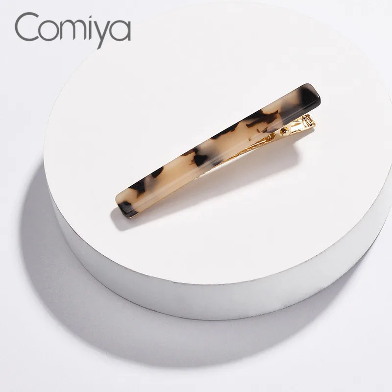 Заколки Comiya, длинные, прямоугольные, очаровательные, цинковый сплав, женские, акриловые, Mujer, шпильки для женщин, украшения, Bijoux Femme, шпильки, тиары
