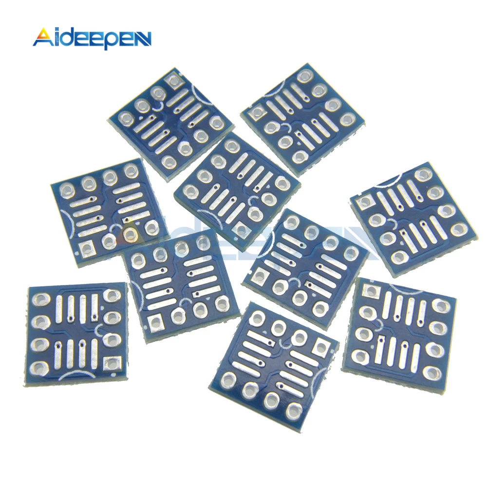 

10 шт., новинка, SOP8 SO8 SOIC8 К DIP8