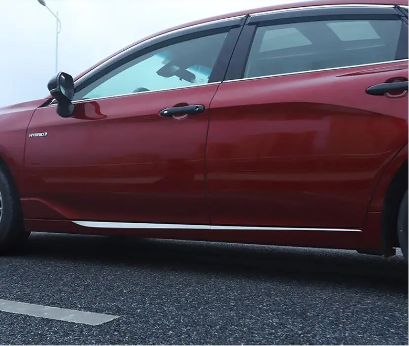 4 шт./компл. нержавеющая сталь для боковых дверей автомобиля протектор кузова