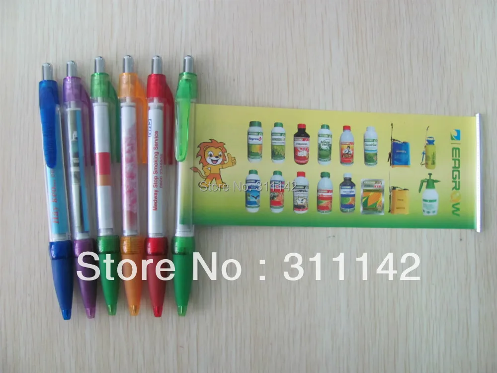 Cena Niestandardowy Kalendarz Baner Pióro Baner Rozwijany Wiadomość Pióro Ulotka Pióro Z Nadruk Logo Prywatna Firma Logo Informacja Flaga Pióro