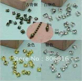 

2.4MM 1000pcs Connectors Clasps Jewelry Findings Ball Chain Components Jewelry Components