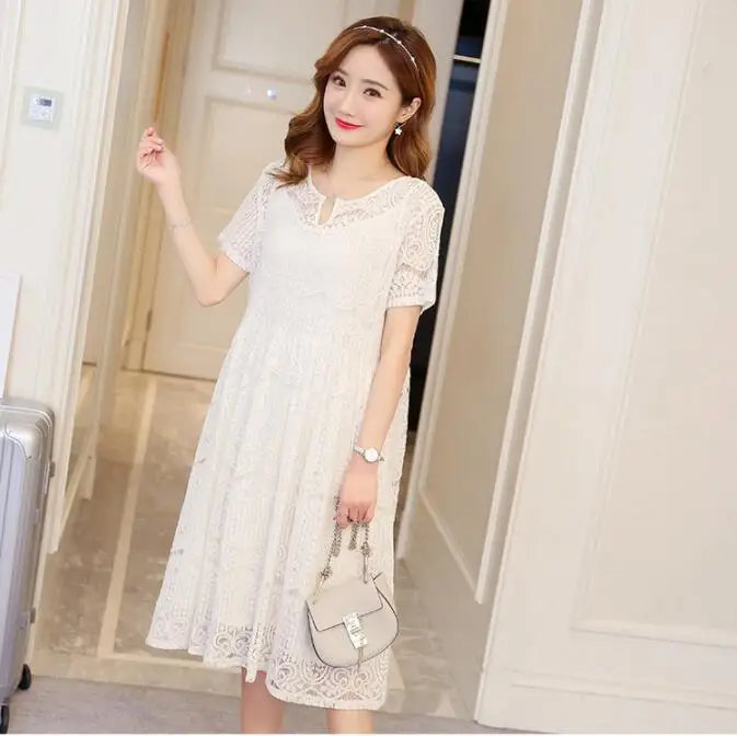 Girls maternity dress women pregnancy clothes summer lace floral pregnant for outdoor loose skirt elegant dresses | Мать и ребенок