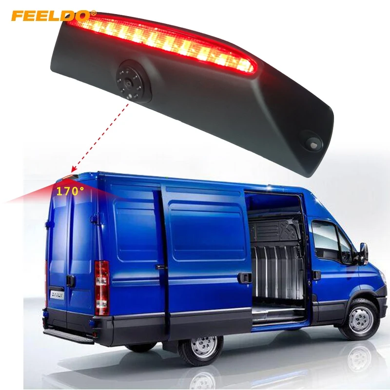 Автомобильная камера заднего вида FEELDO с ИК стоп сигналом для IVECO Daily 4 Gen 2011 2014 #