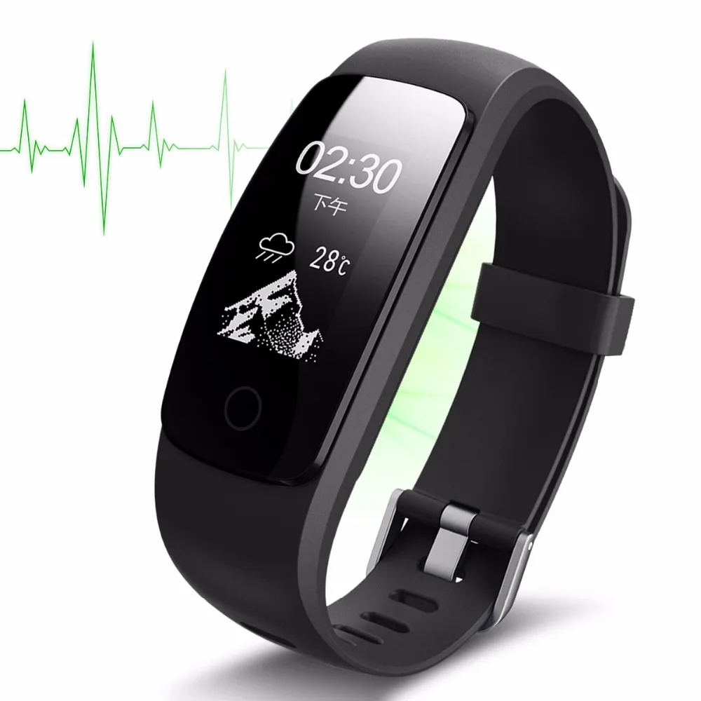 Smartch ID107 плюс HR Bluetooth Смарт браслет монитор сердечного ритма Мульти спортивный