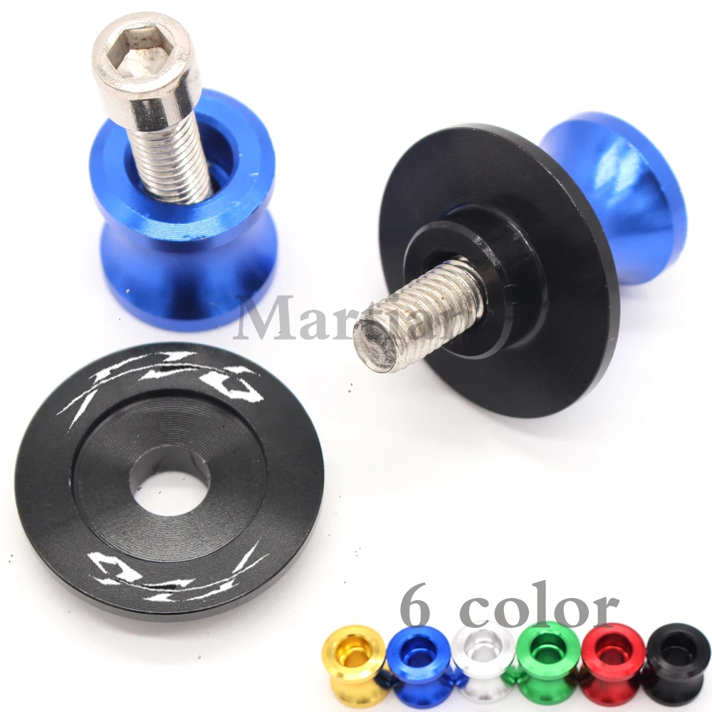 

Motorcycle CNC Aluminum Swingarm Spools Slider Stand Screws For Yamaha FZ6 FAZER 2004-2010 2005 2006 2007 2008 2009