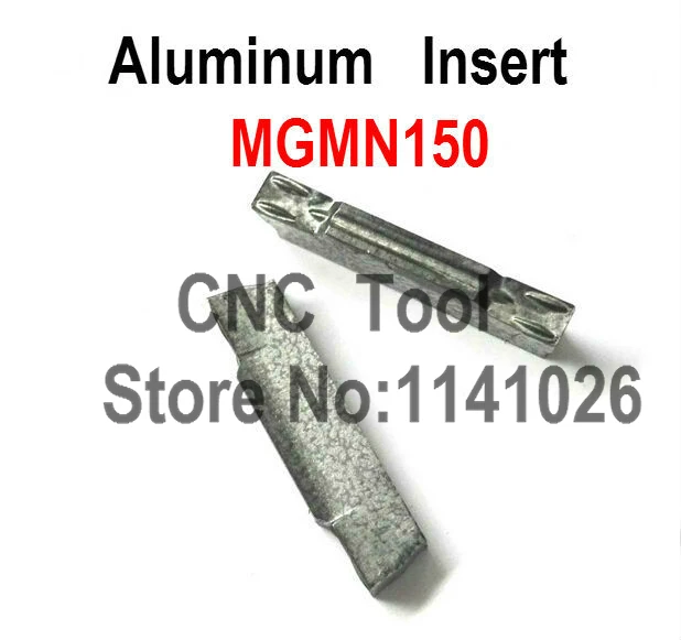 

10PCS MGMN150 for Aluminum carbide turning insert ,Factory outlets,cutting insert,cnc,for Grooving Holder MGEHR & MGIVR &MGEVR