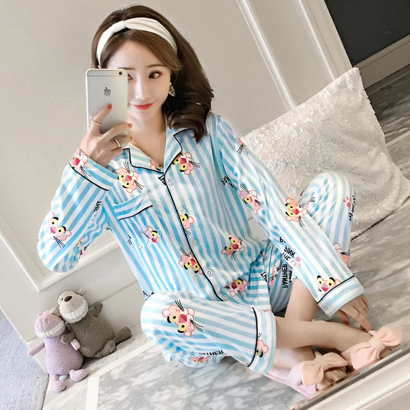 17 Kpop/Новинка года; уличная одежда в стиле Харадзюку; хлопковые пижамы для мужчин и женщин; exo; комплект одежды для сна; сезон весна-осень; пижамы для девочек; домашний костюм; комплекты - Цвет: 17