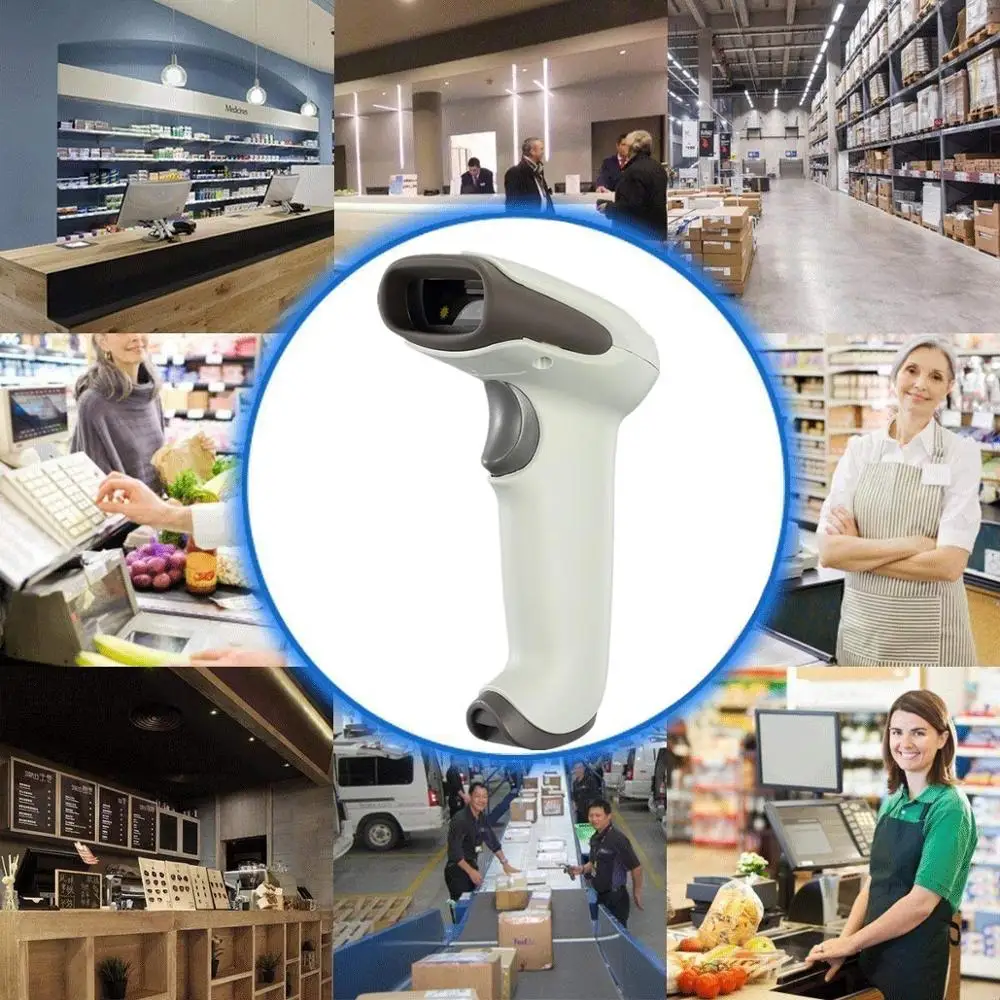 ISSYZONEPOS Ручной 2D сканер штрих-кода дешевый 1D QR считыватель штрих-кода USB лазерный сканер с подставкой Поддержка Windows/Mac/Linux