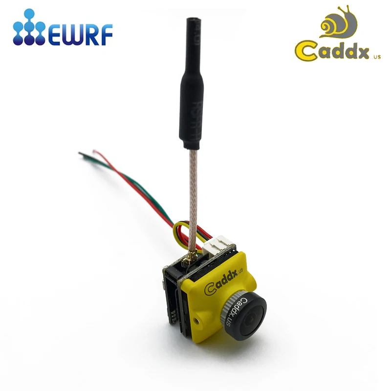 5,8 Г 48CH передатчик FPV 25/100/200 мВт Поддержка smartaudio 5-24 В постоянного тока, с Caddx Turbo Micro F2 CMOS 2,1 мм 1200TVL с видом от первого лица