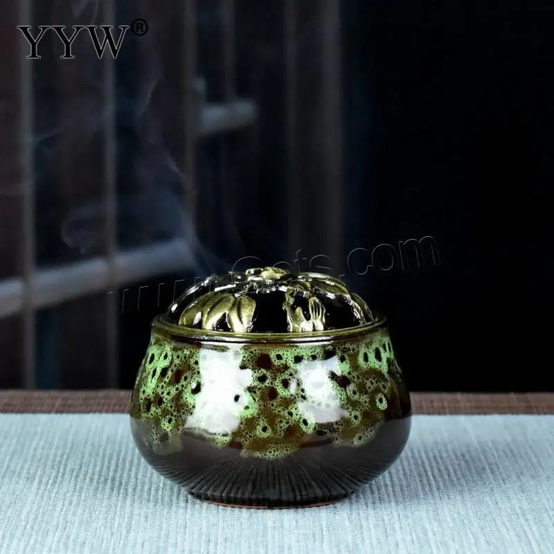 

High Grade Backflow Incense Burner Vintage Incense Holder Colorful Incenso Censer Durable Porte Encens Aromatherapy Burner