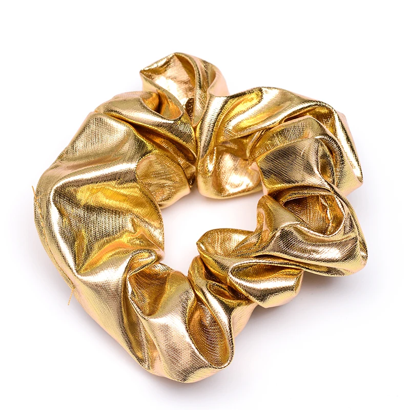 

Christmas Scrunchie Solid Color Scrunchies Ponytail Holder Rope Headwear Hair Accessories For Girls Women Crunchy Hair Tie