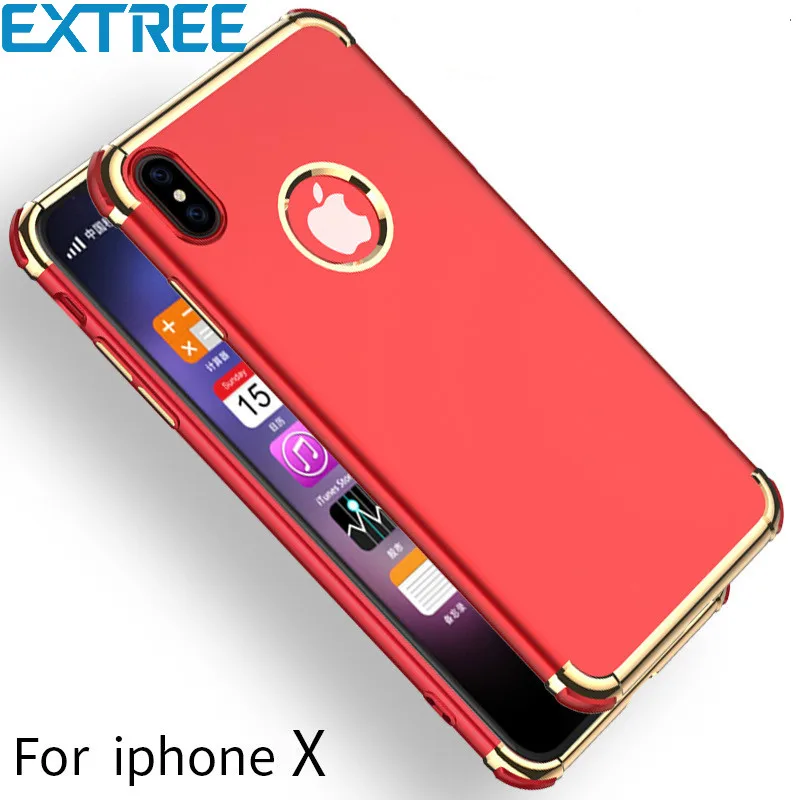 EXTREE чехол для iphone х Мобильный телефон 8 гальванические мобильного телефона