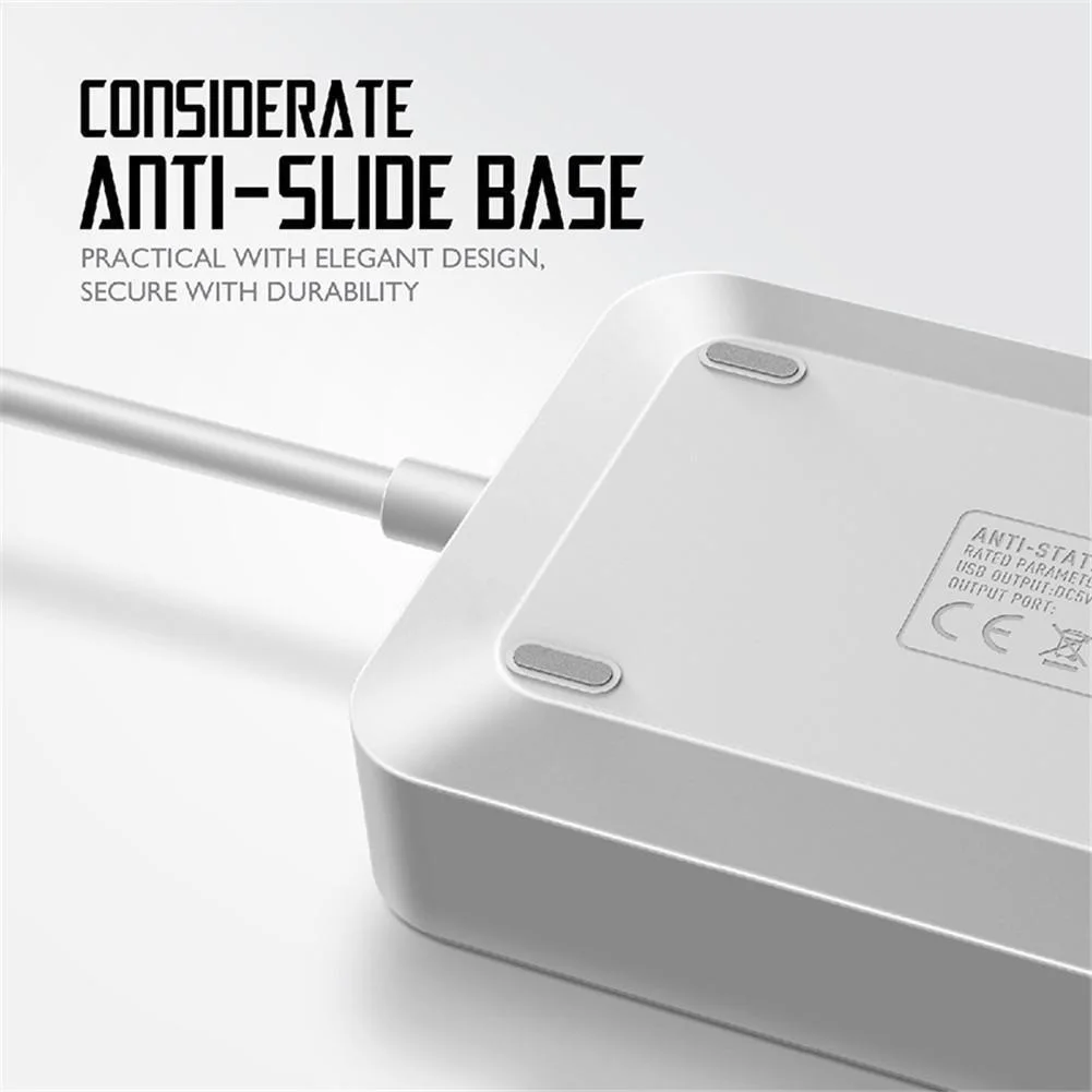 Удлинитель с usb-портами бытовой США, Великобритании, ЕС разъем, полосы питания, розетка 10A Smart, универсальное зарядное устройство для защиты от перенапряжения
