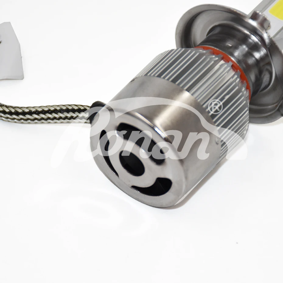Ronan C6S Автомобильный светодиодный фонарь H4 hi/lo 5500LM 38 Вт 60 000 часов срок службы 6000 К фары IP68 алюминиевый сплав авто лампы