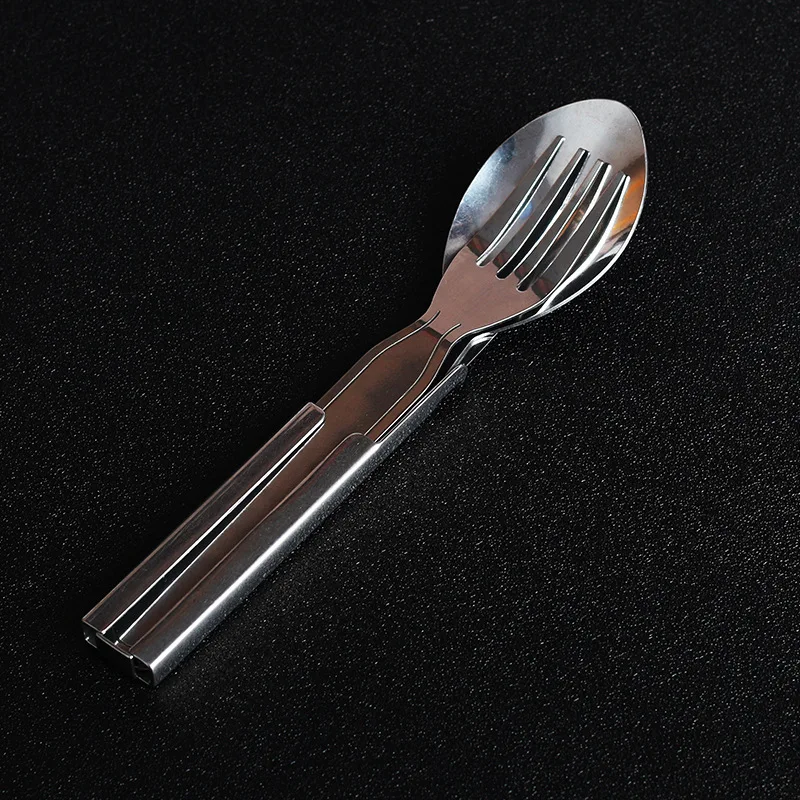 Уличная повседневная портативная вилка ложка нож столовые приборы столовая