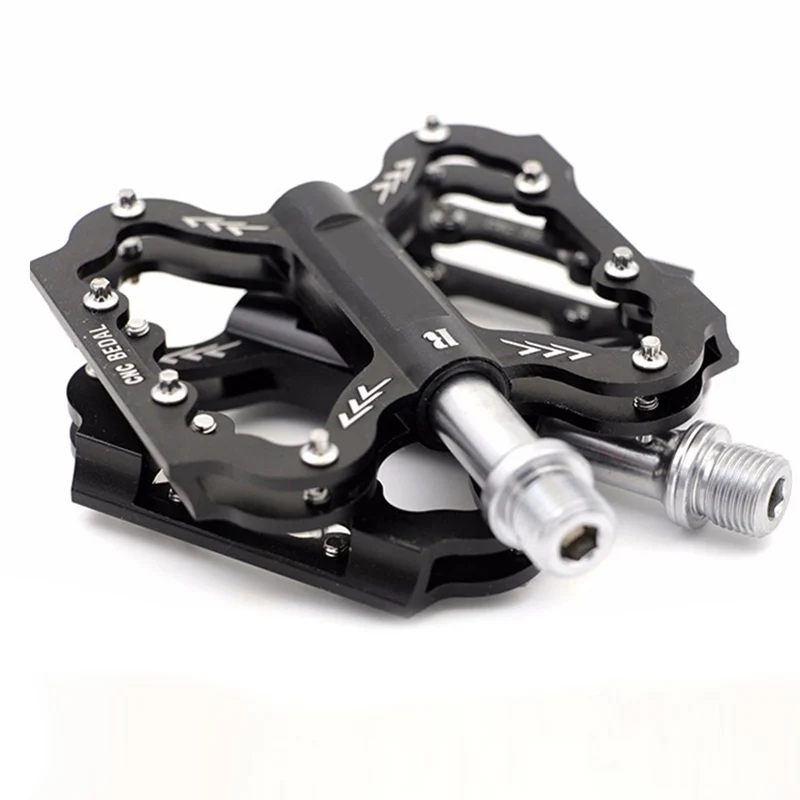 Newly 1 Pair Professional Bike Pedals Ultralight Bearing MTB Pedal Aluminum Alloy Road Bicycle Cycling Part Supplies | Спорт и