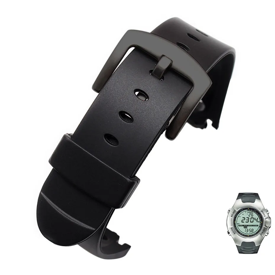 Ouhaobin новый роскошный резиновый ремешок сменный для часов SS0S4723000 SUUNTO Observator SR X6HRM